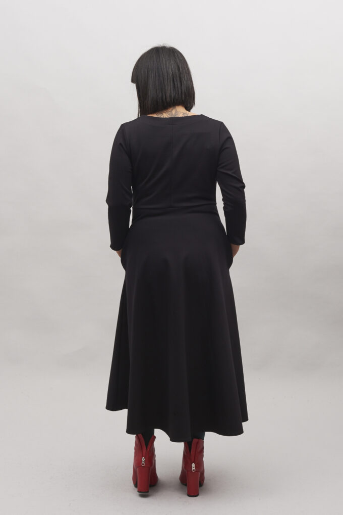 abito zafferano nero manica_23362