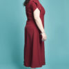 abito tulipano cady bordeaux 2