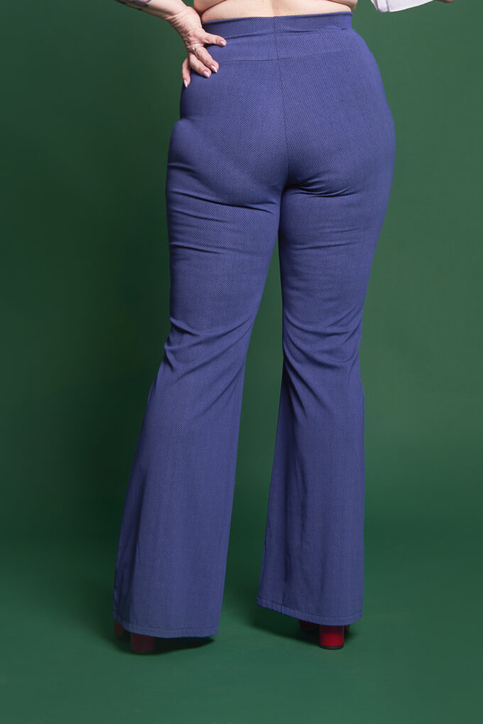 Bari diagonale blu royal-retro