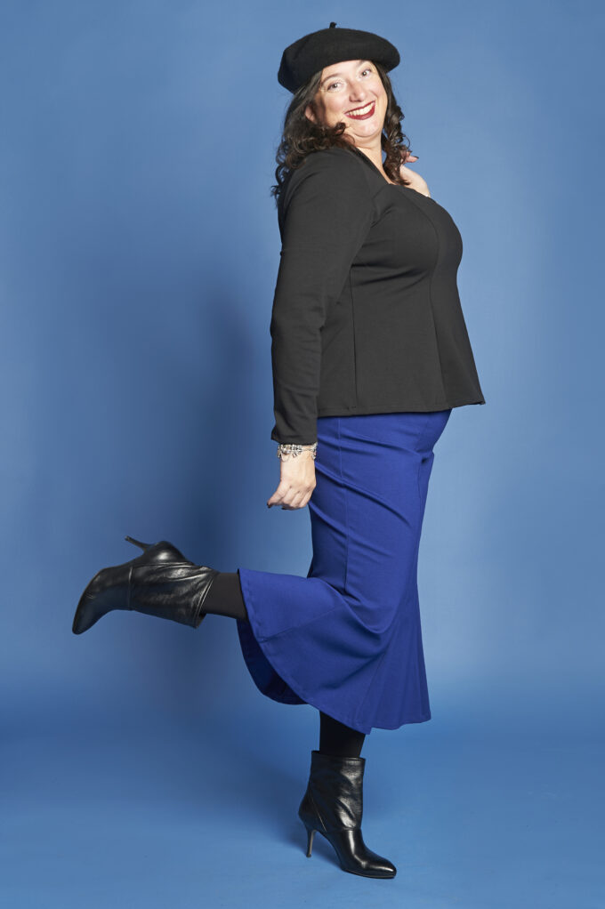 gonna ariel +blusa queen lato