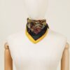 foulard seta giallo